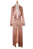 THE MYSTYLEMODE ROSE GOLD ESSENTIAL SATIN TRENCH