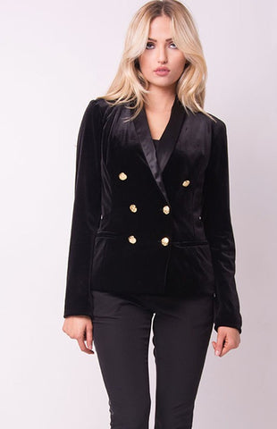THE MYSTYLEMODE BLACK ESSENTIAL POCKET TRENCH